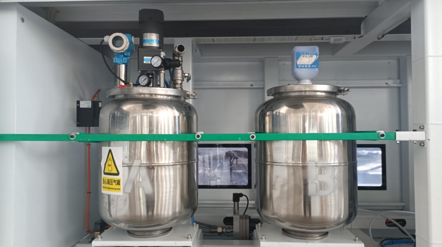Máquina de dispensación de tipo constante de sexta generación
