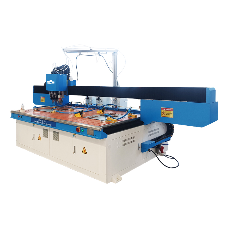 Máquina automática de soldadura de pernos CNC de 3 ejes y 3 cabezales de soldadura