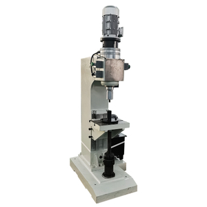 Máquina remachadora orbital hidráulica tipo banco de remaches sólidos semiautomáticos